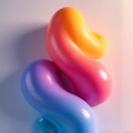 Abstract before and after image showing weight loss